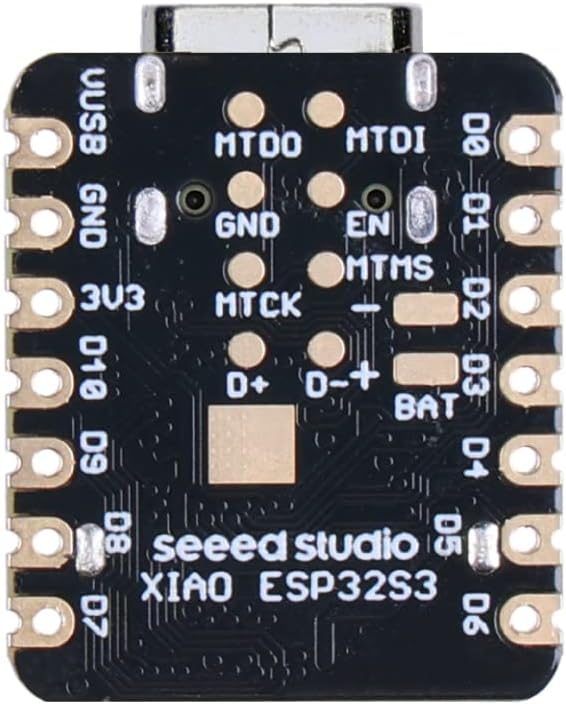 Seeed Studio XIAO ESP32S3-2.4GHz Wi-Fi, BLE 5.0, Dual-core, Battery Charge Supported, Power Efficiency and Rich Interface, Ideal for Smart Homes, IoT, Wearable Devices, Robotics …