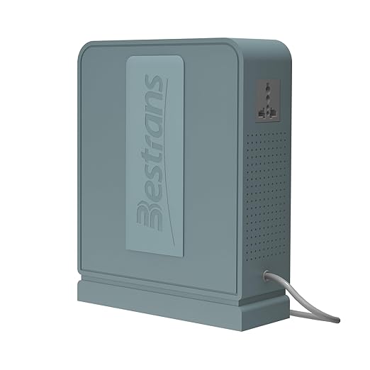 BESTRANS 2000W Step Up Transformer 110v to 220v Converter, Heavy Duty Voltage Converter 110v-120v to 220v-240v with Dual Outlets, Overload Protection & Ultra-Quiet for Home Appliances,Grey Green