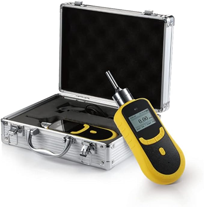 ATO Portable High Sensitivity Chlorine (Cl2) Gas Leak Detector, 0 to 100 ppm, with Sound and Light Alarm