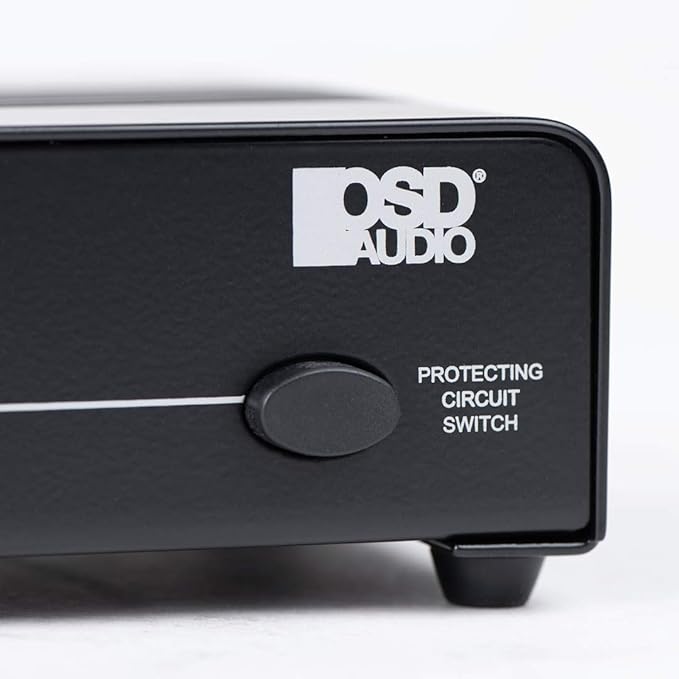 OSD Audio ISS4 4-Zone Speaker Selector Switch with Built-in Impedance Protection for Multi-Room Home Audio Systems