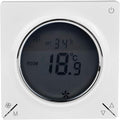 Ymiko Central Thermostat for AC and Heating, LCD Display Temperature Controller for Fan Coil Units, Home Cooling and Warming System