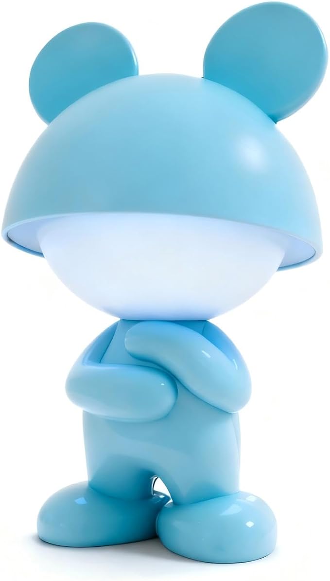 ShonlPin Night Light for Kids,Rechargeable Table Lamp,Touch Lamps for Nightstand,Dimmable,Breastfeeding,Nursery,Sleep Aid,Bluey Cute Decor Gifts Stuff for Baby Toddler Boys Girls Christmas Birthday