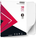 SINOPUREN Thermal Laminating Pouches, 3mil Laminating Sheets, 8.9x11.4 Inches, Letter Size, HeatSeal, Clear (100pack)