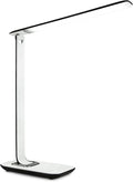 Turcom LED Desk Lamp With USB Charging Port Dimmable Touch Controls w/Color Adjustment, Eye Care Task Lamp, 5W, 1000 Lux,Multicolor