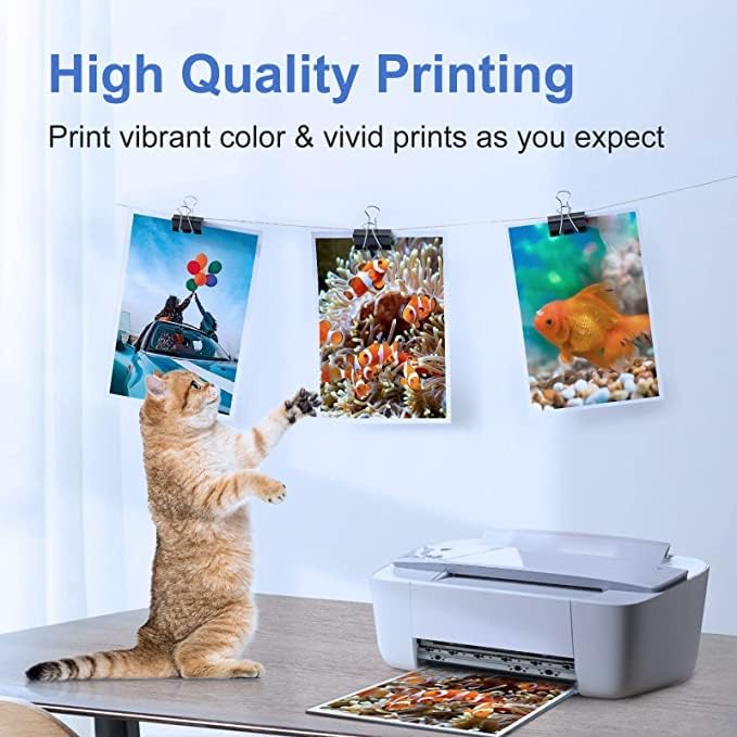 67XL Black Ink Cartridge for HP Ink 67 Replacement HP 67 Black Ink Cartridge HP67 HP67XL Envy 6055e 6000 6455e 6400 6458e DeskJet 2755e 2700 2700e 2752e 2734e 4155e 4100e Printer Ink HP 67 XL