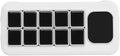 VELATEMOR AI Voice Control Panel, 10 LCD Mechanical Buttons 2.01 Inch Auxiliary Screen, with AI Voice Recognition and One Key Macro, for OS X Smart Home Automation (Black)