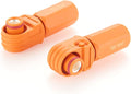 Right Angle 6mm 16mm² 100A Single Core Battery Energy Storage Connector IP67 Waterproof HV Battery Storage Plug,1PC (Orange, 100A)