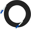 Jeirdus 200M LC to LC Outdoor Armored Simplex 9/125 SM Fiber Optic Cable Jumper Optical Patch Cord Singlemode 200Meters 656ft LC-LC