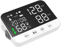 LERONGHEALTH Digital Upper Arm Blood Pressure Monitor for Home Use, Rechargeable, Large LED Display, Systolic Diastolic Pulse Reading, Voice Broadcast, 240 Memory Storage for 2 Users，FDA Cleared