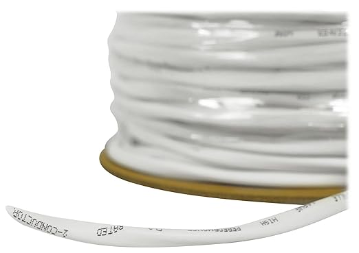 Rockville RCC14-100-2 14 AWG 100ft CCA Speaker Wire, CL2 Rated, in-Wall Ceiling, 70V Compatible, Flexible PVC Jacket, 2-Conductor Design, for Home Theater and Commercial Audio