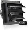 AC Infinity AIRLIFT S10, Shutter Exhaust Fan 10” with 10-Speed Controller, EC Motor - Wall Mount Ventilation and Cooling for Sheds, Attics, Workshops, and Greenhouses