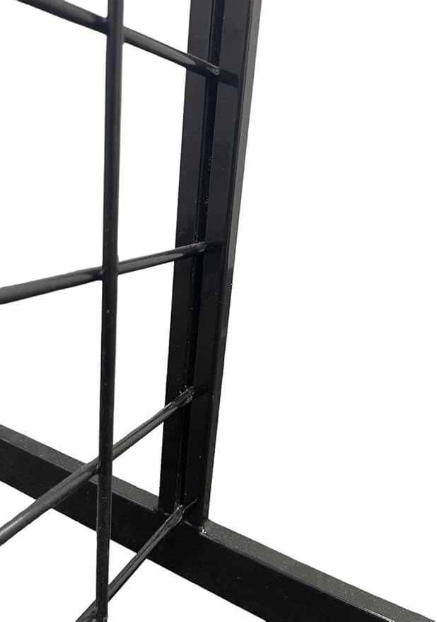 Only Hangers Heavy Duty 2' x 5.5' Gridwall Art Display Panel with EZ Slide-On Grid Legs - No Hardware or Tools Required - No Screws, Nuts, or Washers. (Set of 1)