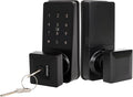 Smart Door Lock with Touchscreens,Door Locks for Front Door, Electronic Door Knob with/IC Card/Password/Key,Digital Door Lock with Keypad for Apartment.