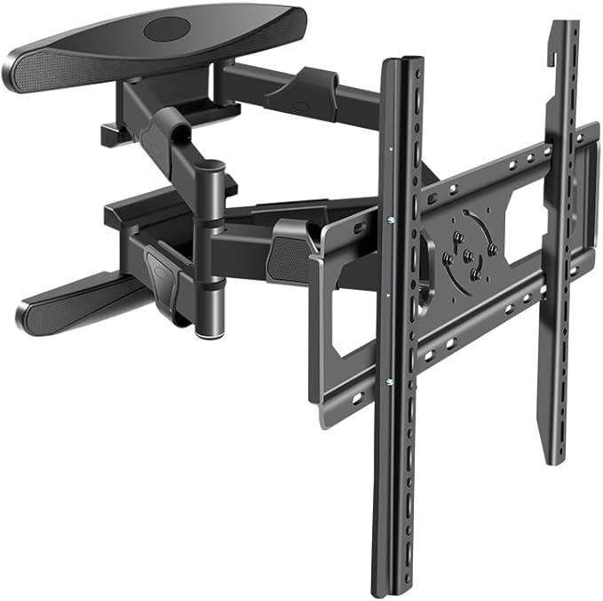 WANDEMEI Rotating TV Mount for 40-75 Inch LCD LED OLED Screen, Vertical and Horizontal Wall Mount, Swivel & Tilt & Extend & Leveling, MAX VESA 600x500mm, Holds up to 100 Lbs, DY639XZ