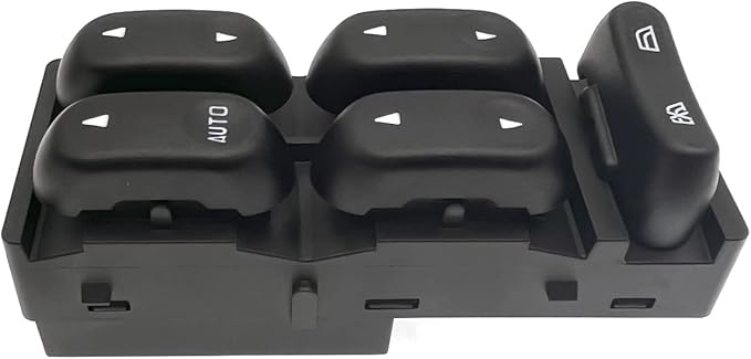 HYXUAN Driver Side Master Power Window Switch 1L2Z14529BA Compatible with Excursion Explorer F-250 F-350 F-450 F-450 F-550 Marauder Mountaineer