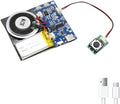 XLW Module - 16MB Push Button Activated Sound Module with Speaker, Type-C Cable, and Easy Recording Capability16 Minutes for Personalized Greetings, DIY Projects, and Holiday Crafts (Blue-1 PC)