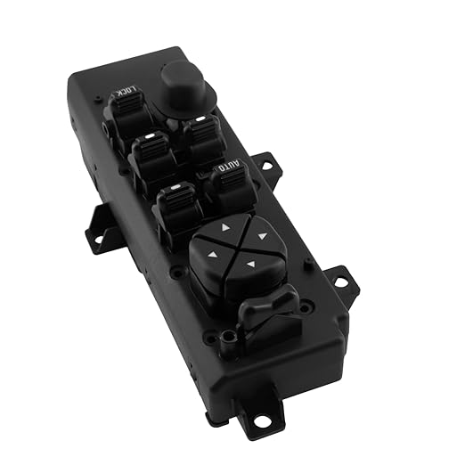Window Master Control Switch Compatible with Jeep Grand Cherokee 1999-2004 Driver Left Side Window Power Switch Replace 5JM60DX9AA 5JM60DX9AB