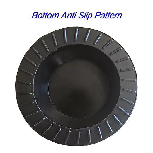 Anti Vibration Pad Air Conditioner Base,Noise Reduction and Shock Absorption Bracket,Upgraded Air Conditioner Shock Pad Thickened Floor Bracket,4 Packs (Rubber Round - Diameter 9cm)