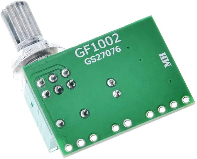 Gebildet Mini 3W+3W DC 5V Audio Amplifier Handy Digital Power Amp Module Board Dual-Channel PAM8403 Stereo Amplifiers with Potentiometer for DIY Portable