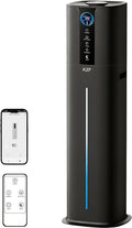9L Smart Humidifiers for Bedroom Large Room, 2.3Gal Cool Mist Top Fill Diffuser App & Remote Control, 3 Mist Modes, Quiet Humidifier for Home Office Plant (Black)