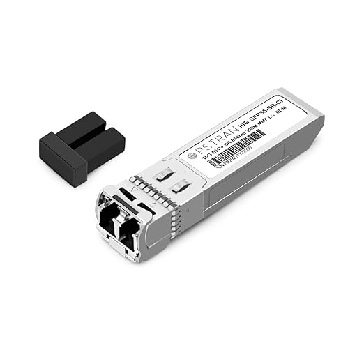 OPSTRAN 10GBASE-SR SFP+ Optical Transceiver Module Compatible with Finisar FTLX8574D3BCL FTLX8571D3BCL 850nm 300m DOM Duplex LC MMF