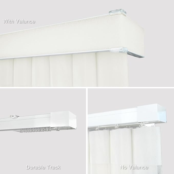 Blindify Motorized Sheer Vertical Blinds with Remote, Light Filtering Smart Vertical Blinds Work with Alex Google Home, Horizontal Blinds for Sliding Glass Doors, Customize(Linen Beige)