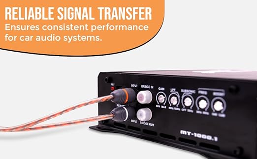 Elite Audio Premium 0 Gauge CCA Amplifier Installation Wiring Amp Kit, 3600 watt High-Power Wiring with Triple Shielded RCA’s and ANL Fuse Holder - EA-PRMK0 Amp Install Kit