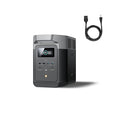 EF ECOFLOW Portable Power Station DELTA 2, 1024Wh LiFePO4 Battery, 1800W AC/100W USB-C Output, Solar Generator for Home Backup Power (Solar Panel Optional), Camping & RVs (AC Cable Included)