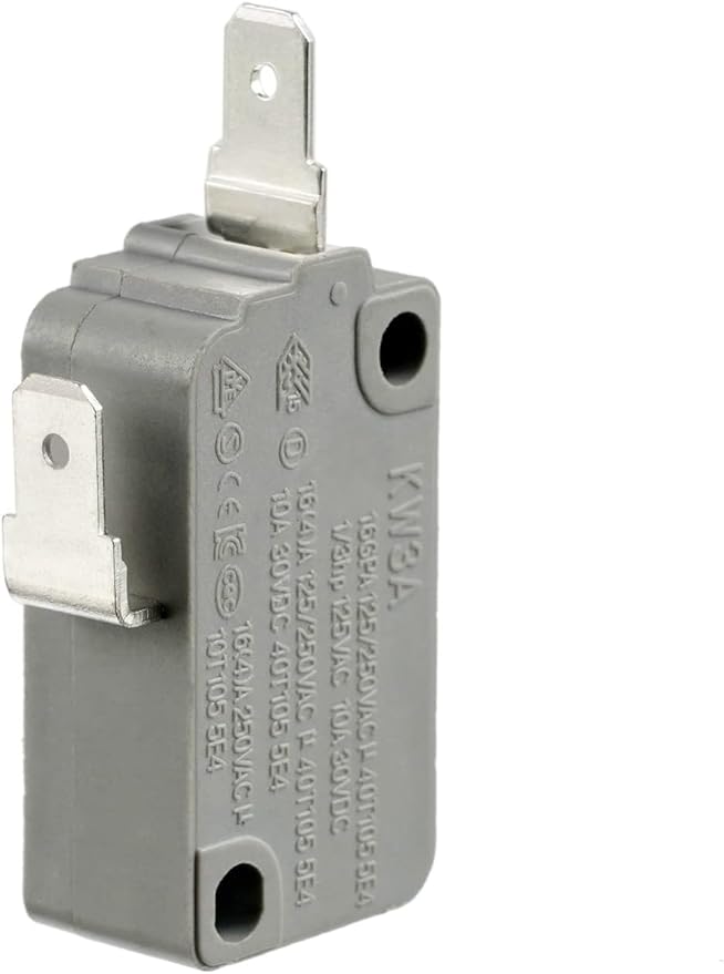 BOJACK Microwave Oven Door Switch KW3A 16A 125/250 V Door Interloc (Pack of 2 pcs Normally Close and 2 pcs Open Switchs)