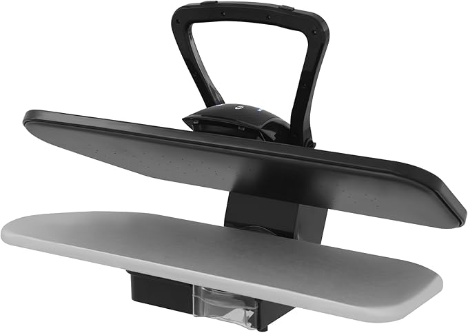 JLYNOWPT Professional Steam Iron Press with LED Touch Screen, Large Steam Iron Press with 5 Fabric Settings 1800W Electronic Iron Press with Spray Bottle & Press Pad for Perfect Ironing