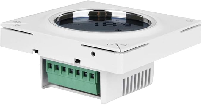 Ymiko Central Thermostat for AC and Heating, LCD Display Temperature Controller for Fan Coil Units, Home Cooling and Warming System