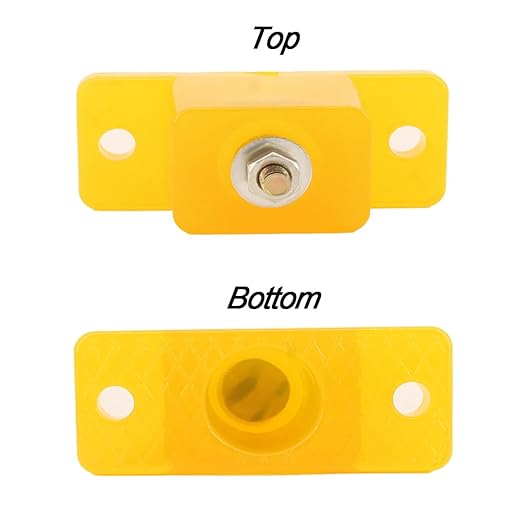 Anti Vibration Pad Air Conditioner Base,Noise Reduction and Shock Absorption Bracket,Upgraded Air Conditioner Shock Pad Thickened Floor Bracket,4 Packs (Upgrade Cow Tendon)
