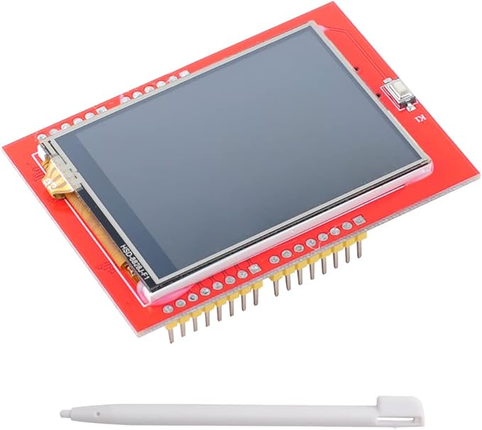 DIYmalls 2.4" inch TFT LCD Display Module ILI - 9341 Resistive Touchscreen 5V/3.3V 8-bit Parallel Interface w/SD Card Slot for Arduino Mega-2560
