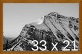 Frame It Easy 33 x 21 Hazel Wood Frame (Derby)
