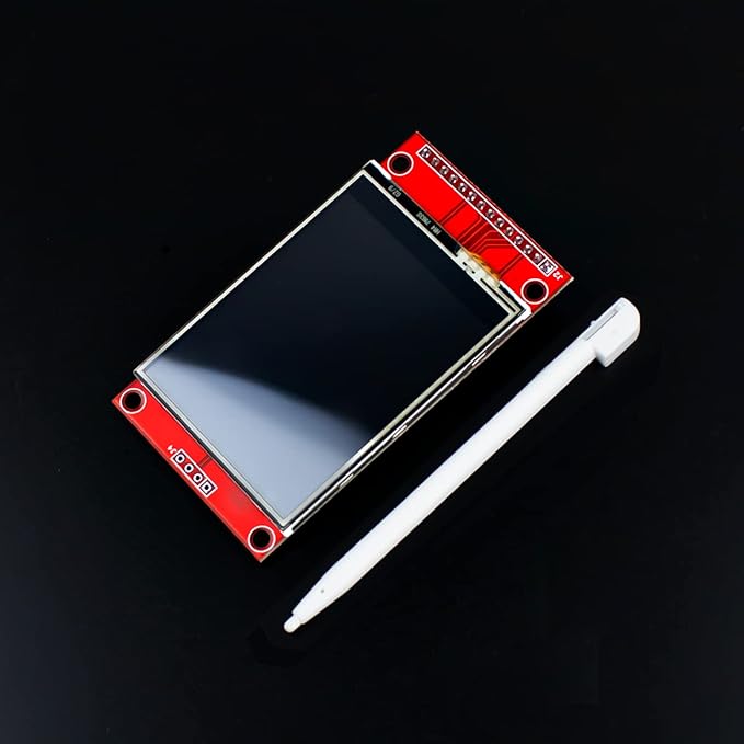 Hosyond 2.4 Inches TFT LCD Touch Screen Shield Display Module 320x240 SPI Serial ILI9341 with Touch Pen Compatible with Arduino R3/Mega2560 Development Board