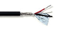 KWANGIL 3C 18AWG AMSB Shielded Cable Wire (UL2464) - Highly Flexible Str TC, PVC Ins, OS+TC BRD, PVC JKT for CNC Machine, Stepper Motor, VFD Spindle (Matte Black 100FT)