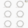INFIBRITE 6 in Slim Recessed LED Downlight with Night Light 5CCT Selectable White New Construction 12 Watt 1050LM Triac Dimmable 6 Pack