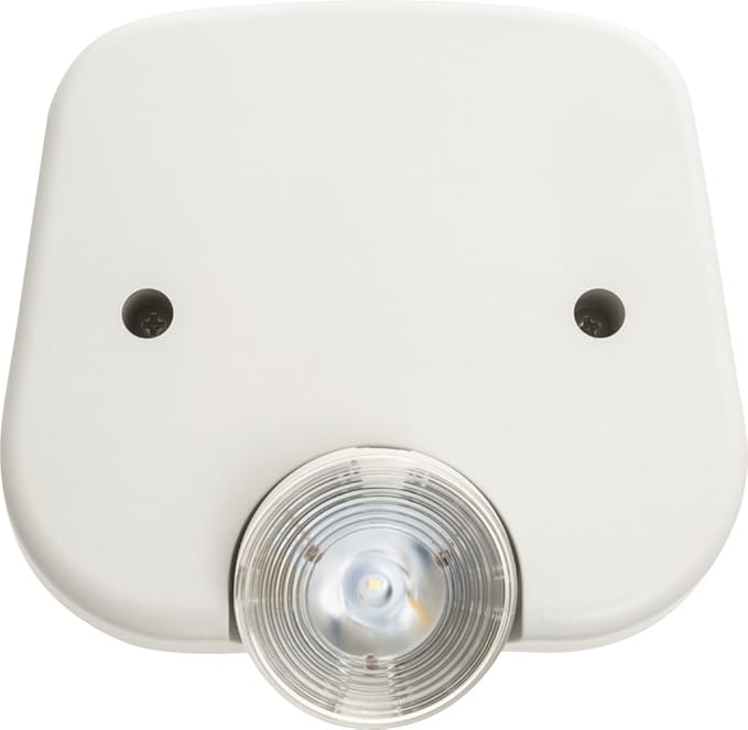 Lithonia Lighting ERE SGL M24 Single Head Emergency Light, White