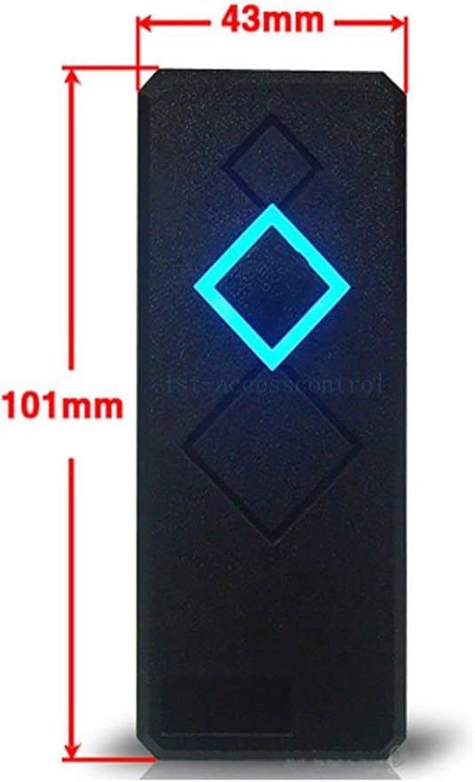 MENGQI-CONTROL 4 Doors Access Control Security Kits with North American ANSI Standard Strike Lock 110V Power Supply Box RFID Reader RFID Card & Key Fob TCP/IP Based Phone APP Remotely Open Door