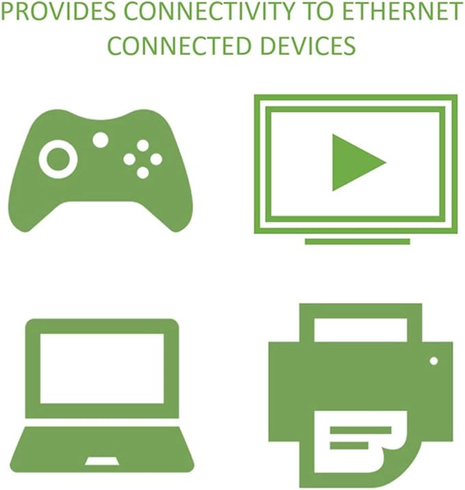 Legrand - OnQ Cat5e Network Interface Module, Wifi Module with 8 Ports, Network Box Provides Connectivity to Ethernet Connected Devices, Black, AC1058