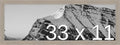 Frame It Easy 33 x 11 Rustic Gray Wood Frame (Derby)