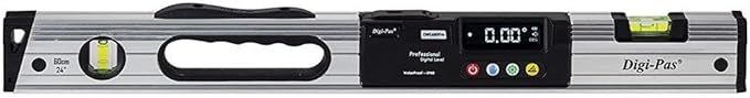 DigiPas DWL680PRO WATERPROOF IP65 Digital Electronic Level, 0.05°, BRIGHT LED display, 24-inch length