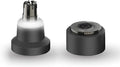 Microtouch Titanium Edge Ear & Nose Trimmer – Dual Rotary Blade Heads with Light (Replacement Head)