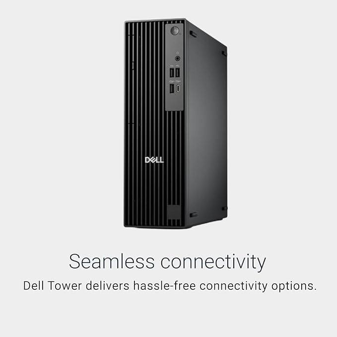 Dell Pro Slim QCS1250 Business Desktop, New OptiPlex Version, Intel Core i7-14700(20 Core, 28 Threads), 16GB DDR5 RAM, 1TB PCIe SSD, Ultra-Quiet Design, Dual 4K Monitor Support, USB-C, Windows 11