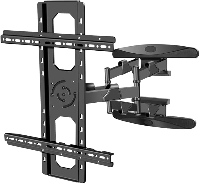 WANDEMEI Rotating TV Mount for 40-75 Inch LCD LED OLED Screen, Vertical and Horizontal Wall Mount, Swivel & Tilt & Extend & Leveling, MAX VESA 600x500mm, Holds up to 100 Lbs, DY639XZ