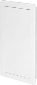 Awenta 6 x 12 Inch Access Panel for Drywall/White ABS Plastic Wall Access Door with Flap Cover/Utility Service Hatch for Plumbing, Electrical, HVAC/Easy Install Service Panel