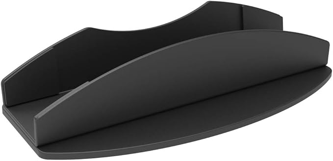 Bylitco Desktop Stand for Mac Mini 2010-2023,M1/M2,Vertical Holder,Perfect for Desk Organization and Heat Dissipation，Soft Cushioned Protection, Space-Saving Design- Black