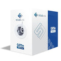 SolidLink CAT5e Ethernet Cable 1000ft – 24AWG Solid CCA UTP Unshielded CAT 5e, High Speed Lan Network, RJ45 Cable, Easy Pull Box Ethernet Cord (White)