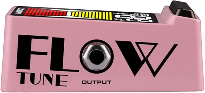 NUX NTU-3 MKII Pedal Tuner Flow Tune for Chromatic, Guitar, Bass, Large LCD Display,TB/BB Monitor Modes, Fits Any Board, Display Modes,Strobo Mode, Arrow Mode 1, Arrow Mode 2