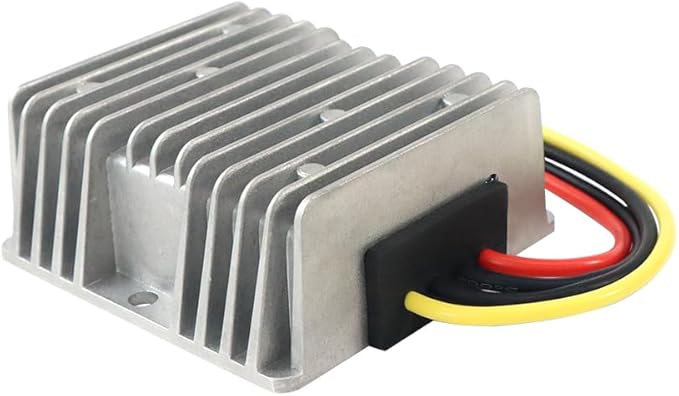 12V to 24V DC Step Up Converter, Boost Converter 3Amps 72W Voltage Regulator Waterproof Power Adapter, for LED Light Projects, Starlink Mini, RF Environment